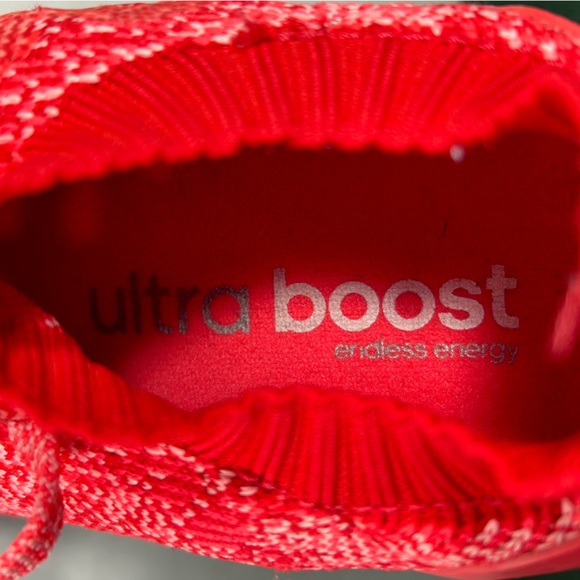 Adidas UltraBoost Uncaged Ray Red Comfort Running Shoe Sneaker BB3903; Women’s 6 - Picture 12 of 16